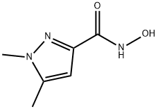 1H-Pyrazole-3-carboxamide,N-hydroxy-1,5-dimethyl-(9CI),136678-99-4,结构式