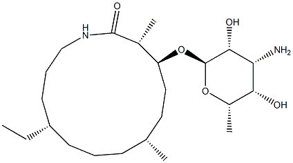 福禄维菌素 A1 结构式