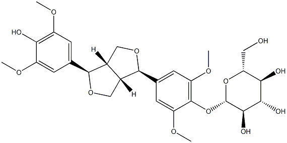 (-)-Syringaresinol-4-O-beta-D-glucopyranoside