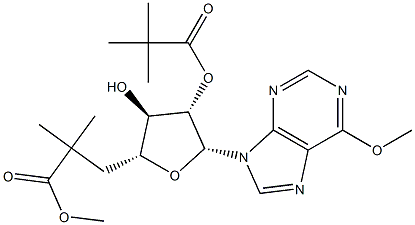 137057-71-7 6-Methoxy-9-[2-O,5-O-bis(2,2-dimethyl-1-oxopropyl)-β-D-arabinofuranosyl]-9H-purine