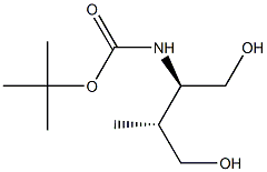 Carbamic acid, [(1R,2R)-3-hydroxy-1-(hydroxymethyl)-2-methylpropyl]-, 1,1- Structure