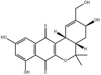 naphthgeranine C,137109-45-6,结构式