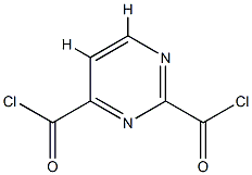 2,4-Pyrimidinedicarbonyl dichloride (9CI) Structure