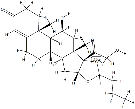 布地奈德杂质G 结构式