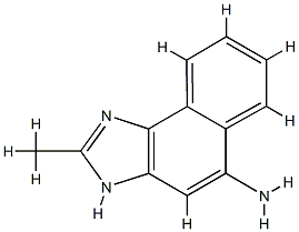 1H-Naphth[1,2-d]imidazol-5-amine,2-methyl-(9CI)|