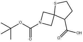2-(Tert-Butoxycarbonyl)-5-Thia-2-Azaspiro[3.4]Octane-8-Carboxylic Acid(WX101020) Structure