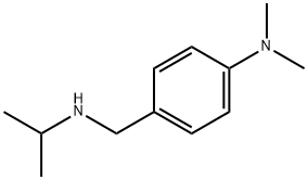 N1,N1-ジメチル-4-[(イソプロピルアミノ)メチル]アニリン 化学構造式
