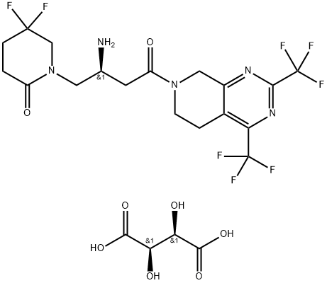Gemigliptin Struktur