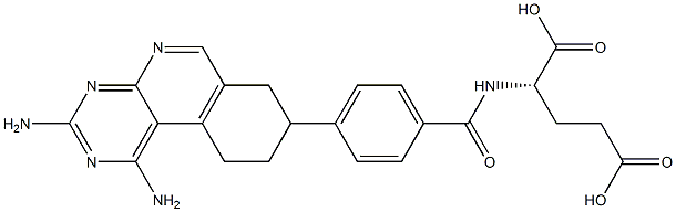 5,10-ethano-5,10-dideazaaminopterin,137465-07-7,结构式