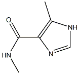 1H-Imidazole-4-carboxamide,N,5-dimethyl-(9CI) Structure