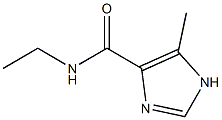 1H-Imidazole-4-carboxamide,N-ethyl-5-methyl-(9CI),137480-37-6,结构式