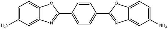 2,2'-p-Phenyldi(5-aminobenzoxazole) Struktur