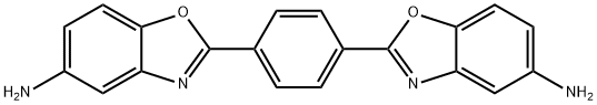 2,2'-p-Phenyldi(5-aminobenzoxazole) 化学構造式