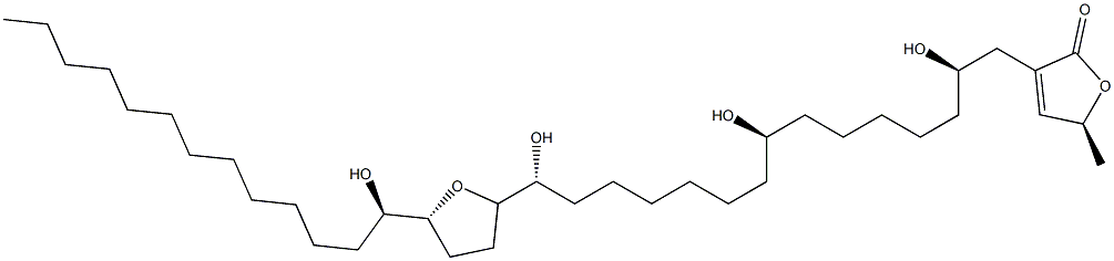 annomontacin,137550-92-6,结构式