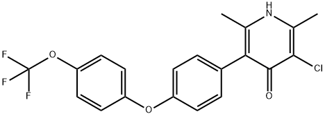 GSKpyridone 结构式