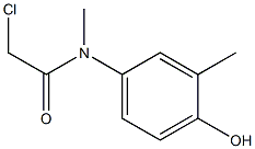 2-chloro-N-(4-hydroxy-3-methylphenyl)-N-methylacetamide 结构式