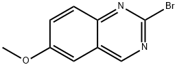 2-bromo-6-methoxyquinazoline Struktur