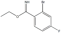 ethyl 2-bromo-4-fluorobenzimidate Structure