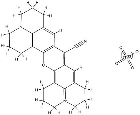 ローダミン800 化学構造式