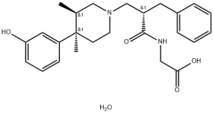 AlviMopan (Monohydrate) Structure