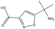 3-Isoxazolecarboxylicacid,5-(1-amino-1-methylethyl)-(9CI) Struktur