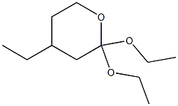 139054-17-4 2H-Pyran,2,2-diethoxy-4-ethyltetrahydro-(9CI)