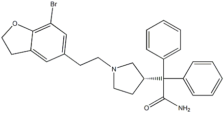7-Bromo Darifenacin,1391080-43-5,结构式