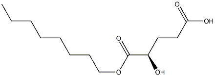 (2R)-辛基-Α-羟基戊二酸酯,1391194-67-4,结构式