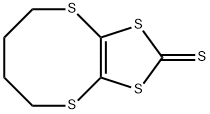 5,6,7,8-tetrahydro[1,3]dithiolo[4,5-b][1,4]dithiocine-2-thione 结构式