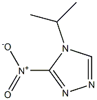 4H-1,2,4-Triazole,4-(1-methylethyl)-3-nitro-(9CI) 结构式