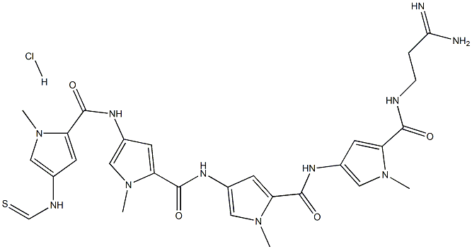thioformyldistamycin,139341-61-0,结构式