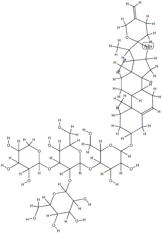 셉트럼게닌3-O-리코테트라오사이드