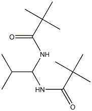 N-isobutylidenedipivalamide Structure