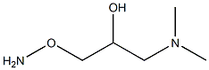 2-Propanol,1-(aminooxy)-3-(dimethylamino)-(9CI),139526-76-4,结构式