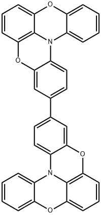 3,3'-Bi[1,4]benzoxazino[2,3,4-kl]phenoxazine Structure