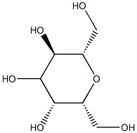 L-glycero-L-galacto-Heptitol, 2,6-anhydro- Structure