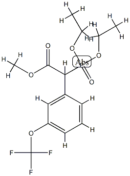1396968-51-6 (Diethoxy-phosphoryl)-(3-trifluoromethoxy-phenyl)-acetic acid methyl ester