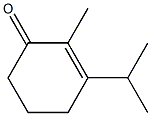 2-Cyclohexen-1-one,2-methyl-3-(1-methylethyl)-(9CI) Structure