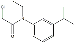 2-chloro-N-ethyl-N-(3-isopropylpheny)acetamide Structure