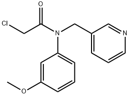 2-chloro-N-(3methoxyphenyl)-N-((pyridin-3-yl)methyl)acetamide|