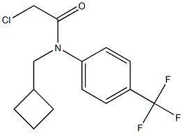 2-chloro-N-(cyclobutylmethyl)-N-(4-(trifluoromethyl)phenyl)acetamide,1397213-80-7,结构式