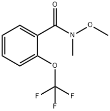 1397216-10-2 N-methoxy-N-methyl-2-(trifluoromethoxy)benzamide