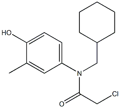 2-chloro-N-(cyclohexylmethyl)-N-(4-hydroxy-3-methylphenyl)acetamide|