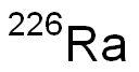radium-226 Structure