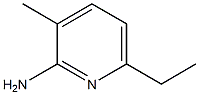2-Pyridinamine,6-ethyl-3-methyl-(9CI) 结构式
