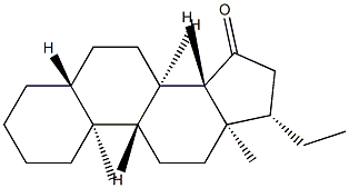 5α-Pregnan-15-one Structure