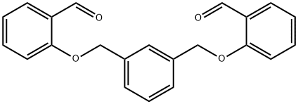 1,3-Phenylenbis(methoxy-2-benzaldehyde) 结构式