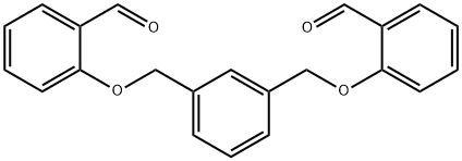 1,3-Phenylenbis(methoxy-2-benzaldehyde) Structure