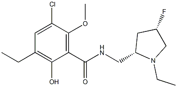 4-fluoroeticlopride Structure