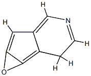 2H-Oxireno[3,4]cyclopenta[1,2-c]pyridine(9CI) Structure